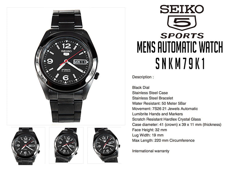 Seiko 5 Automatico SNKM79K1