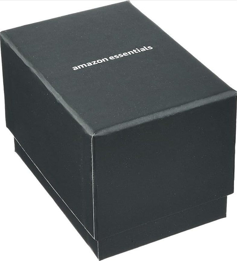 Reloj Amazon Essentials rosado minimalista