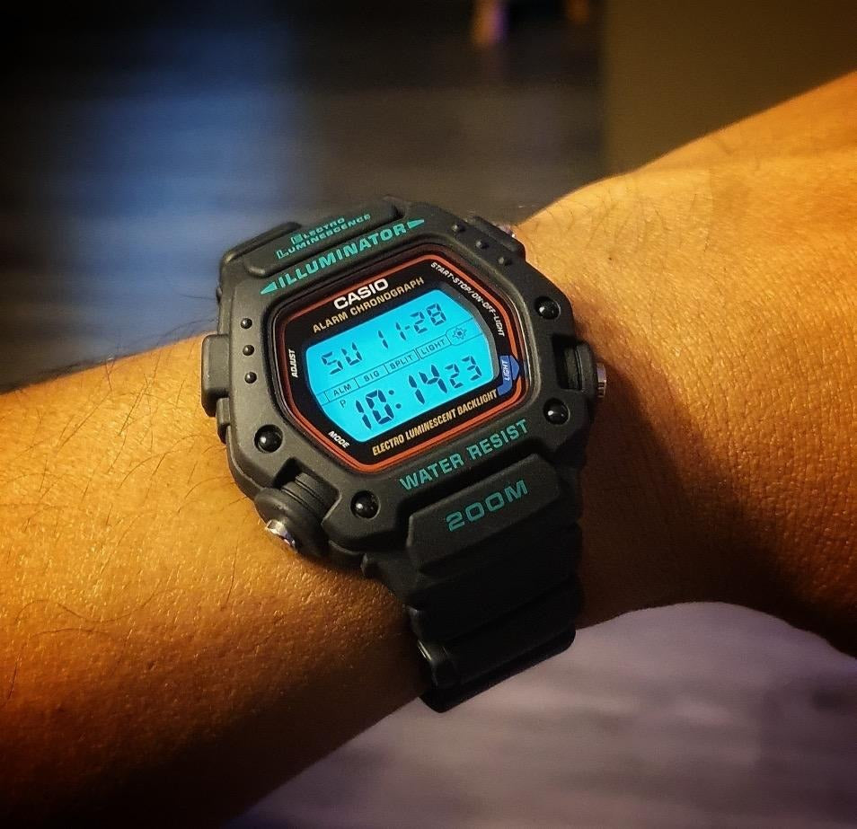 Casio deportivo digital DW-290-1VS