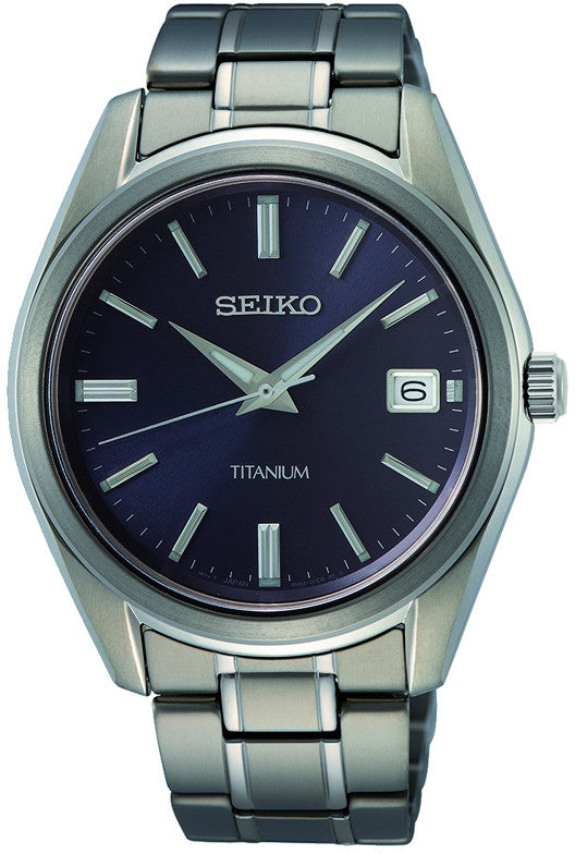 Seiko Essentials SUR373 Titanio