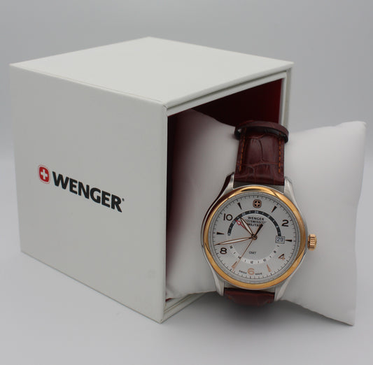 Wenger 79306C – Elegante clasico GMT