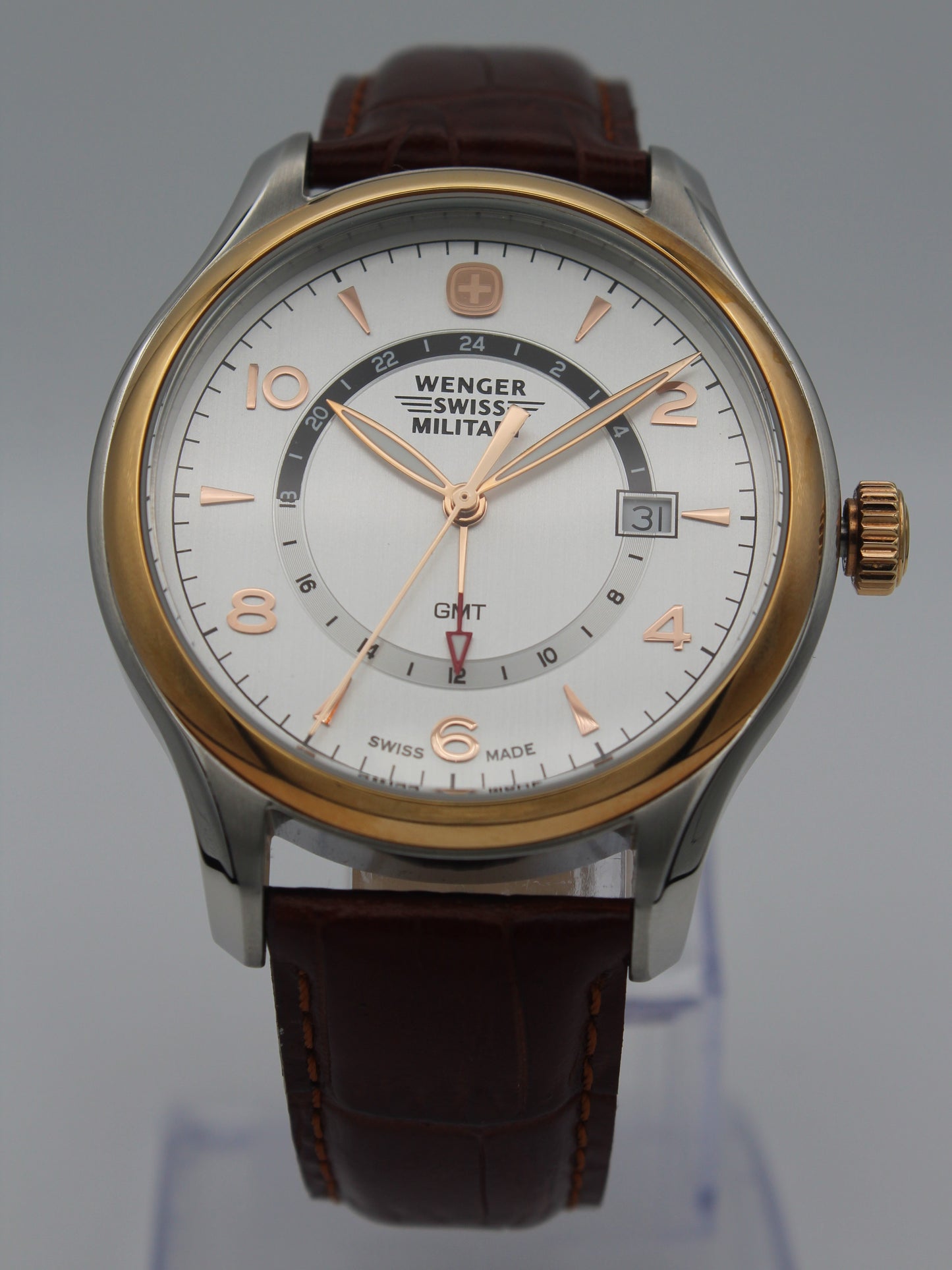 Wenger 79306C – Elegante clasico GMT