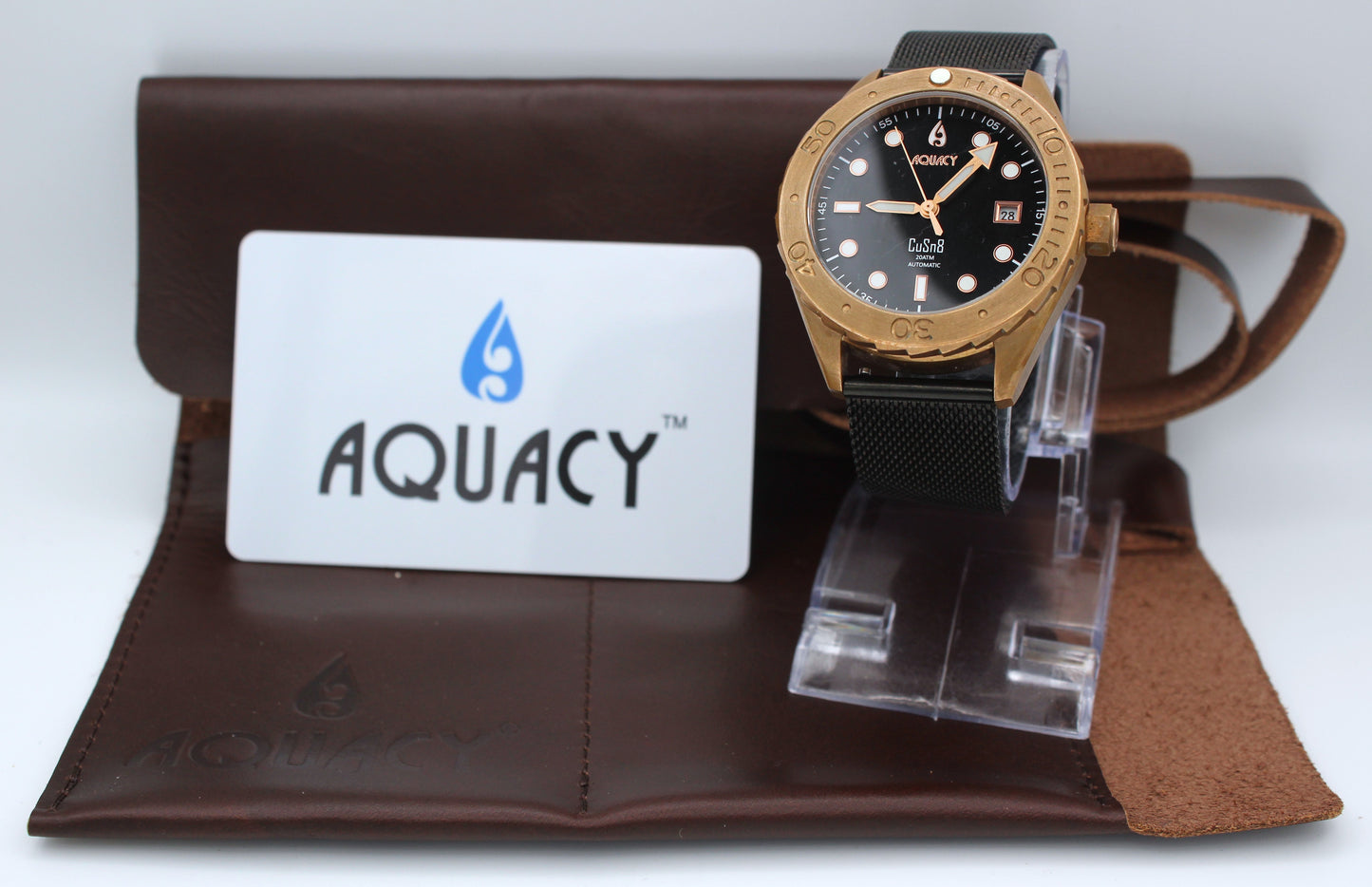 Aquacy CuSn8 – Diver Automatico de Bronce y Dial exotico