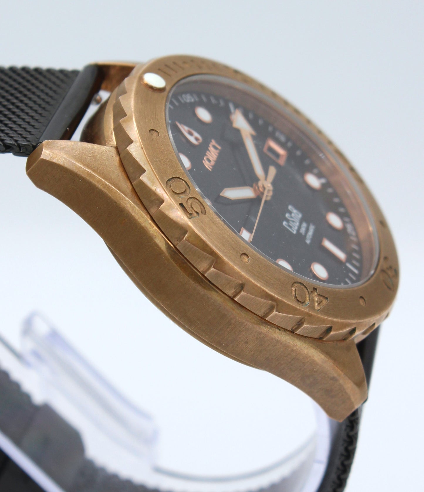 Aquacy CuSn8 – Diver Automatico de Bronce y Dial exotico