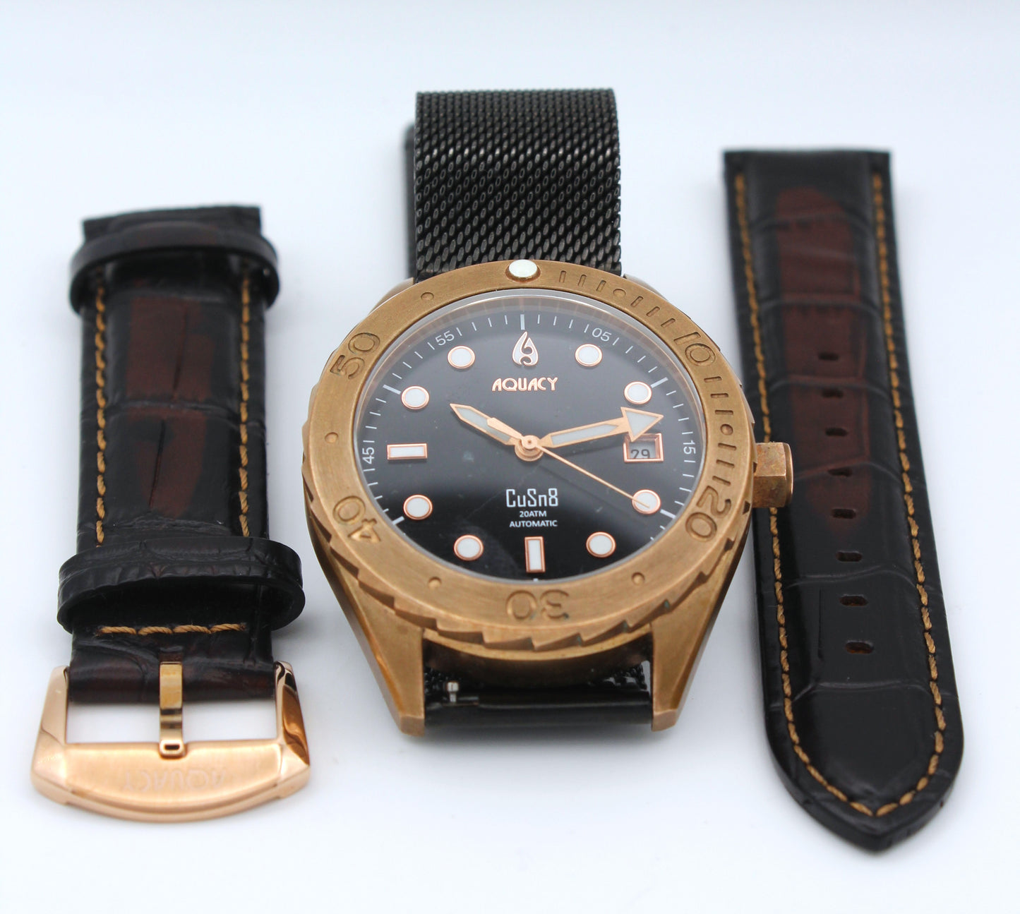 Aquacy CuSn8 – Diver Automatico de Bronce y Dial exotico