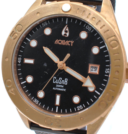 Aquacy CuSn8 – Diver Automatico de Bronce y Dial exotico
