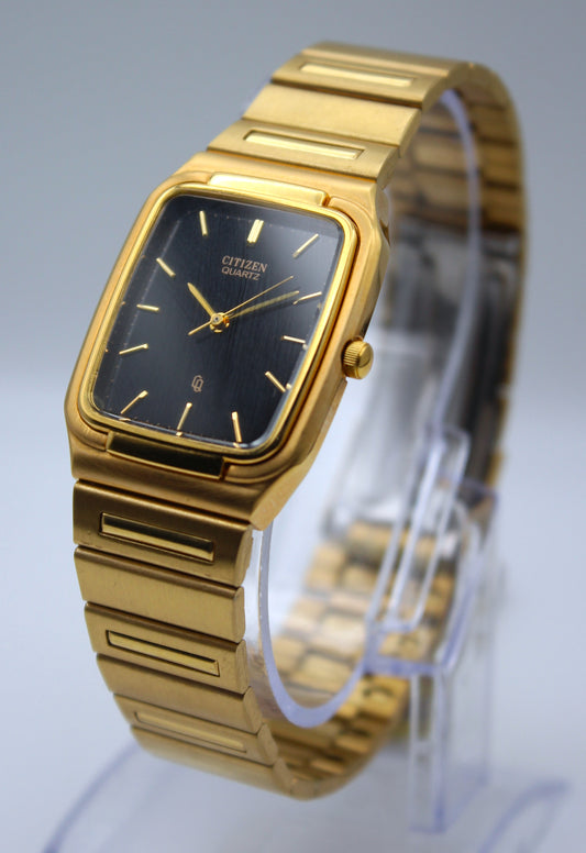 Citizen Quartz Vintage estilo "Tank" 6030-S21564Z