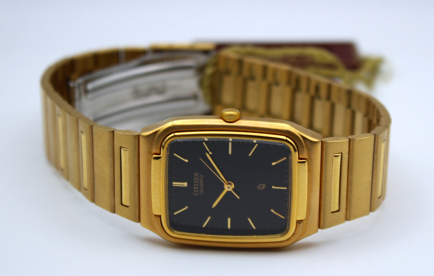 Citizen Quartz Vintage estilo "Tank" 6030-S21564Z