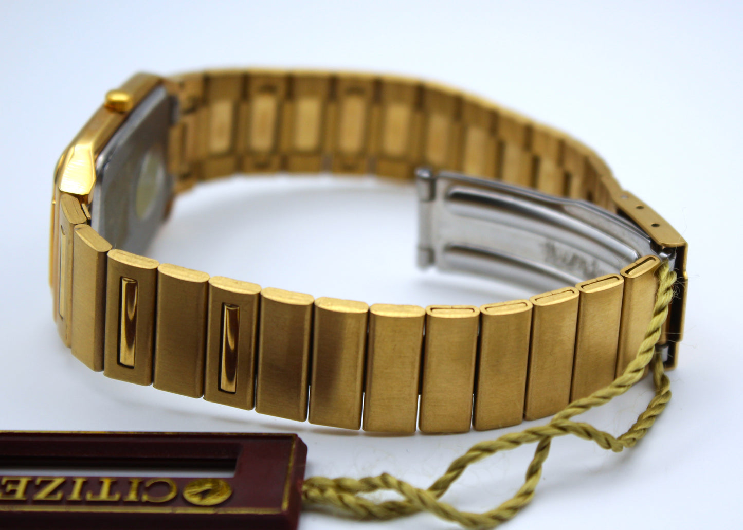 Citizen Quartz Vintage estilo "Tank" 6030-S21564Z