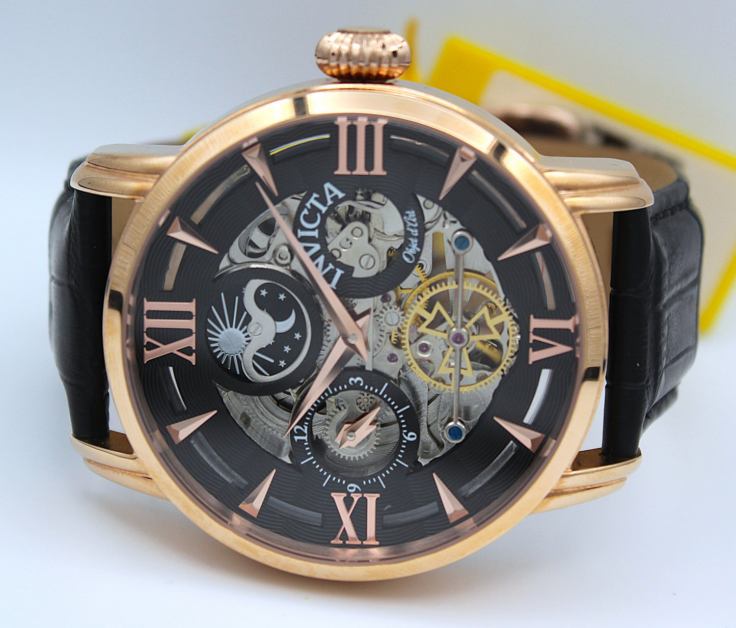 Invicta Objet D'Art 22653 – Automático skeletizado - dual time