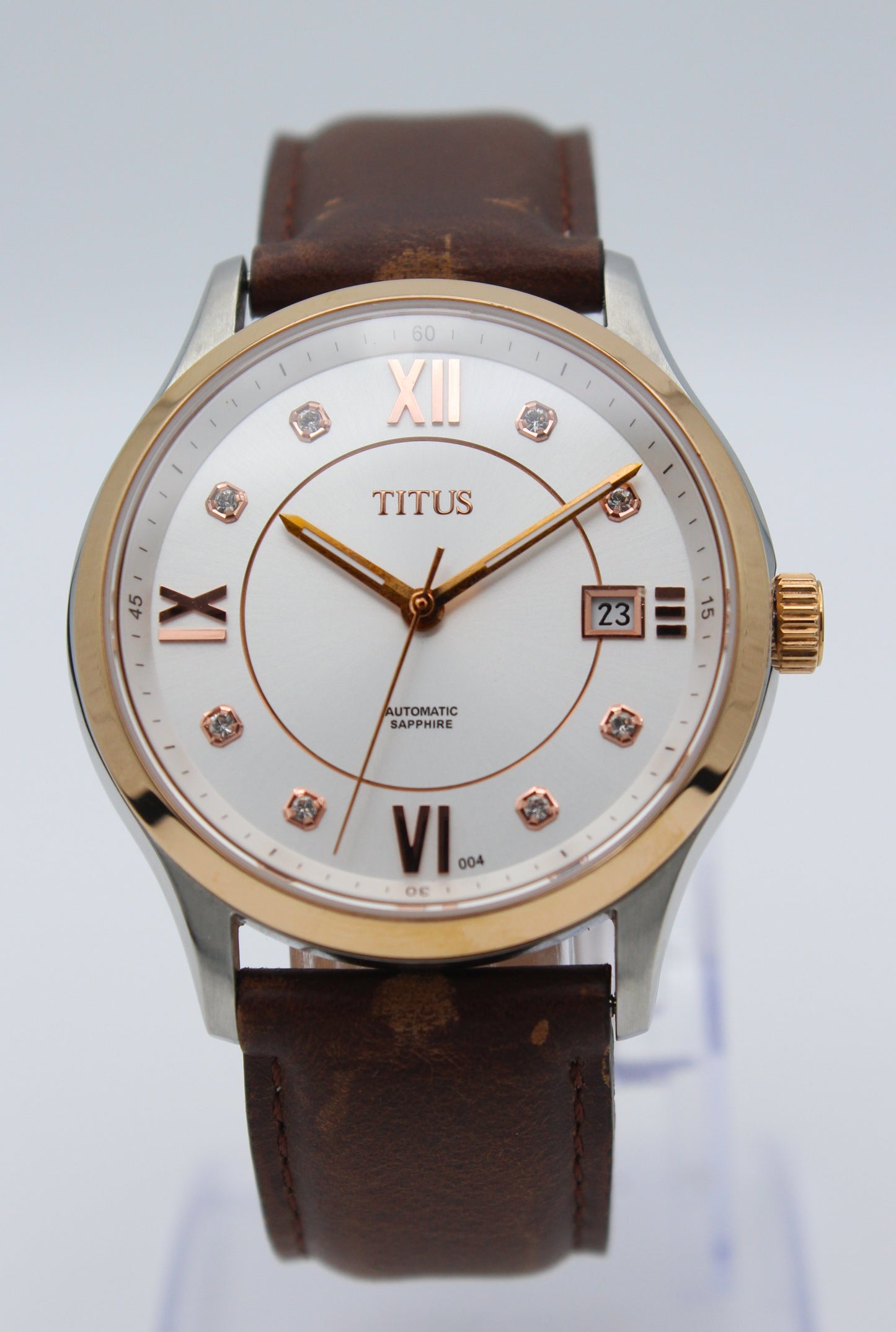Solvil et Titus 06-2818 – Automático elegante bicolor
