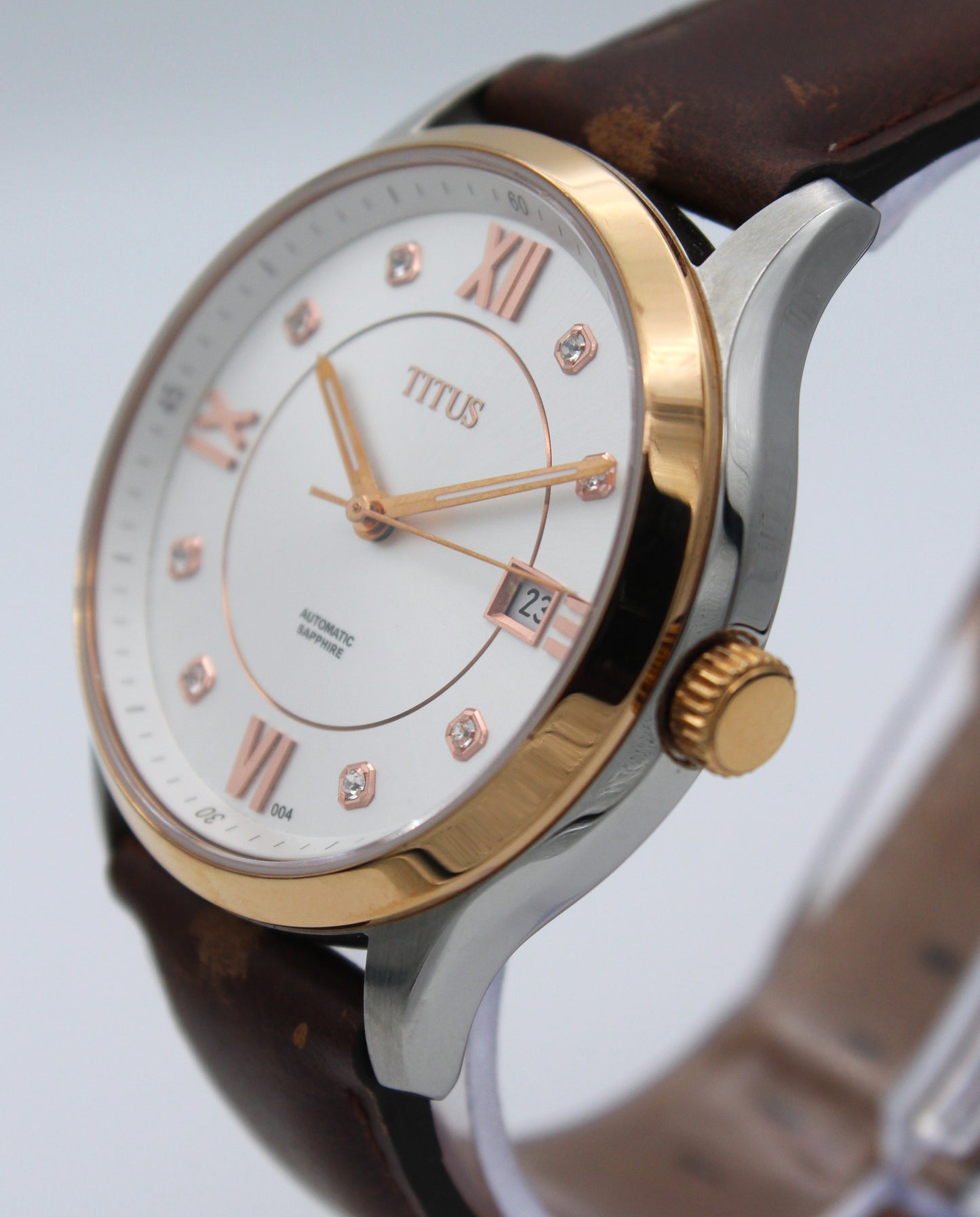 Solvil et Titus 06-2818 – Automático elegante bicolor