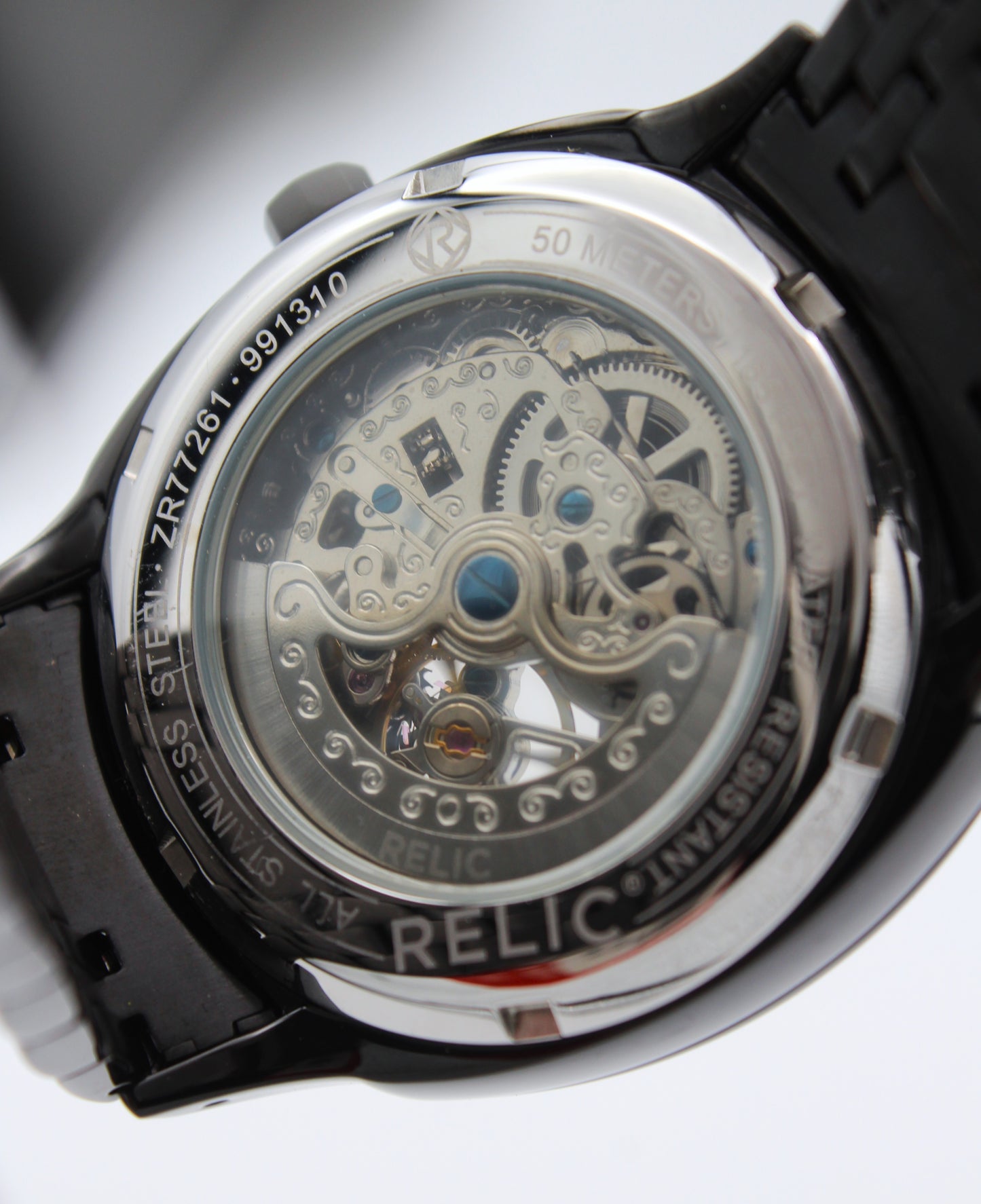 Relic by Fossil Mason ZR77261 - Automatico open-heart negro