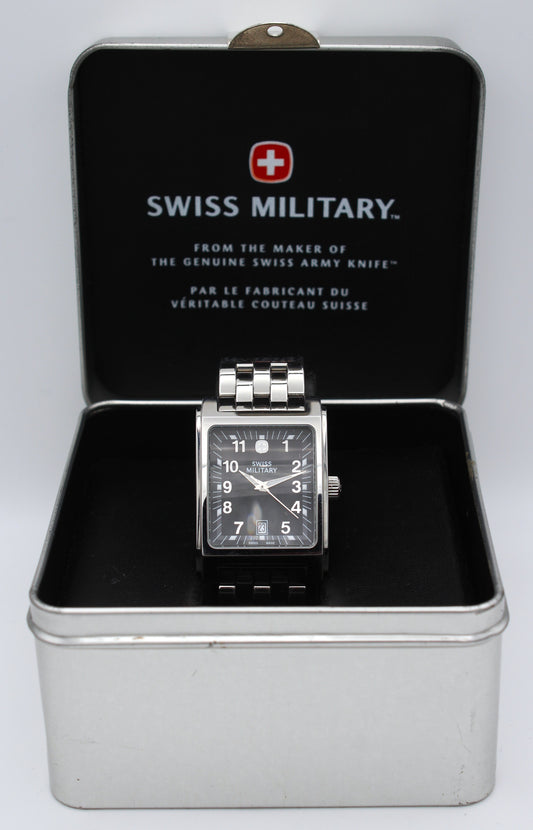 Swiss Military 5512XZ - Clasico suizo estilo Tank