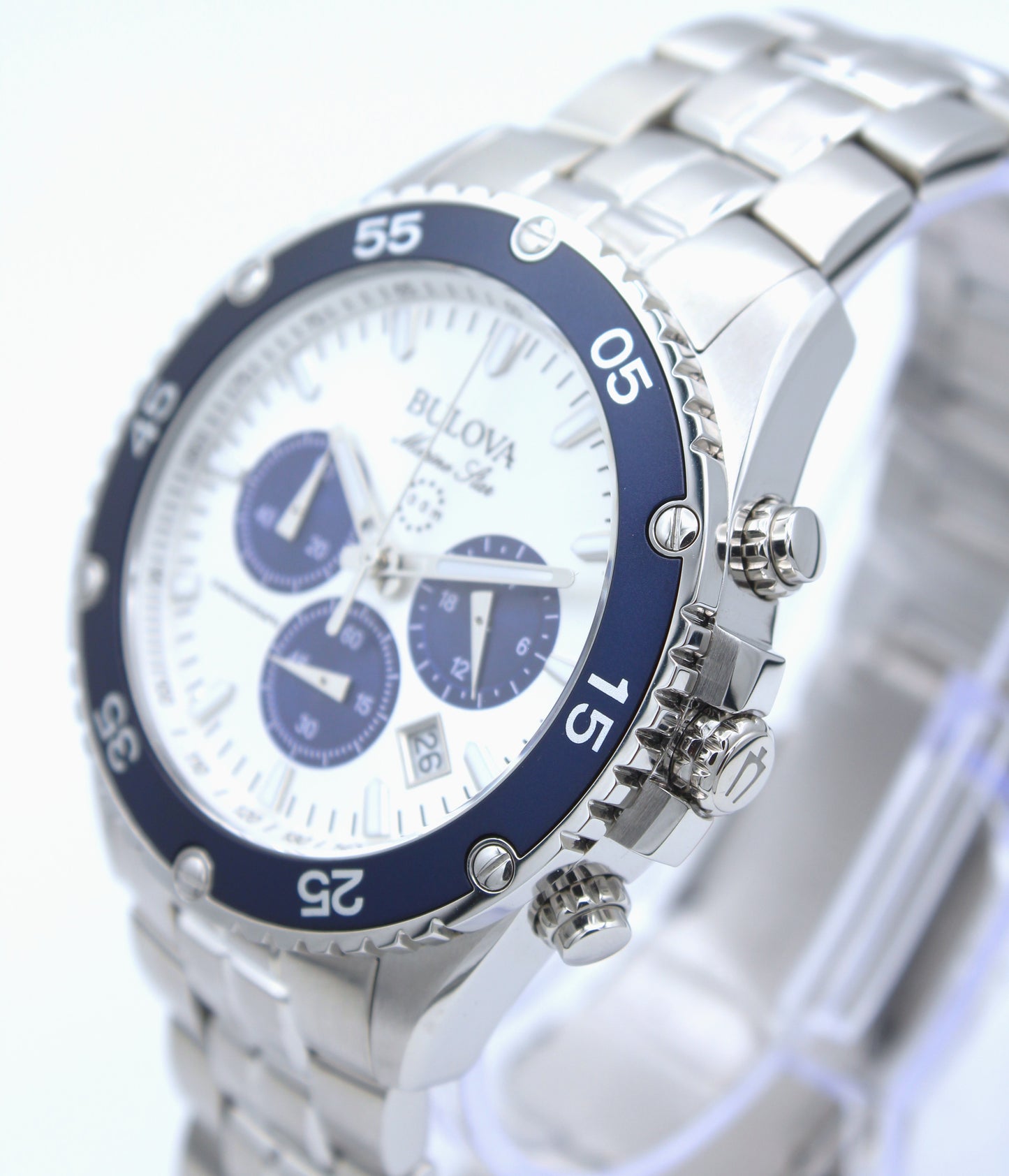 Bulova Marine Star 98B423 - Cronografo "Blue Panda"