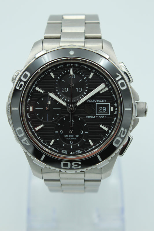 Tag Heuer Aquaracer Calibre 16 CAK2110 – Cronógrafo automático suizo profesional