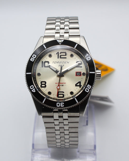 Torgoen T53 - Diver Automatico Suizo  – Swiss Automatic Cream Diver