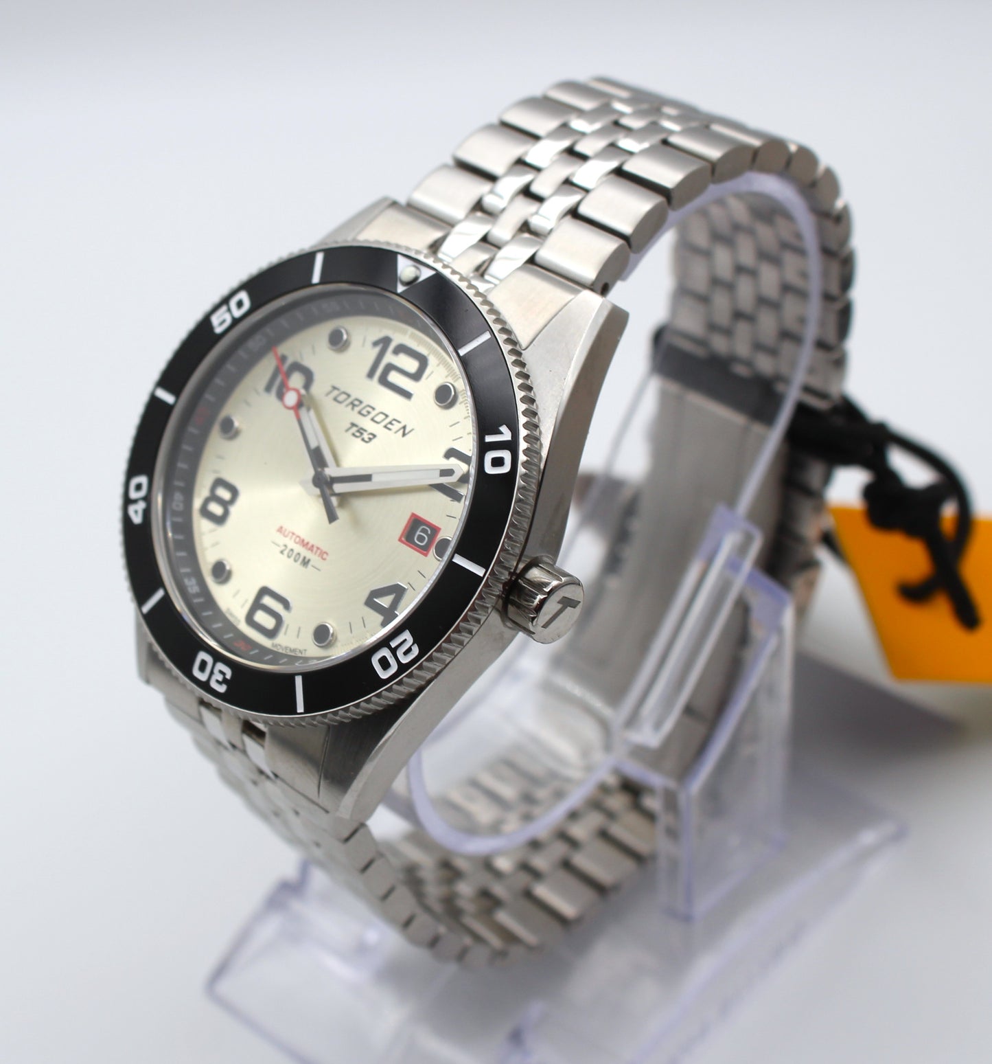 Torgoen T53 - Diver Automatico Suizo  – Swiss Automatic Cream Diver