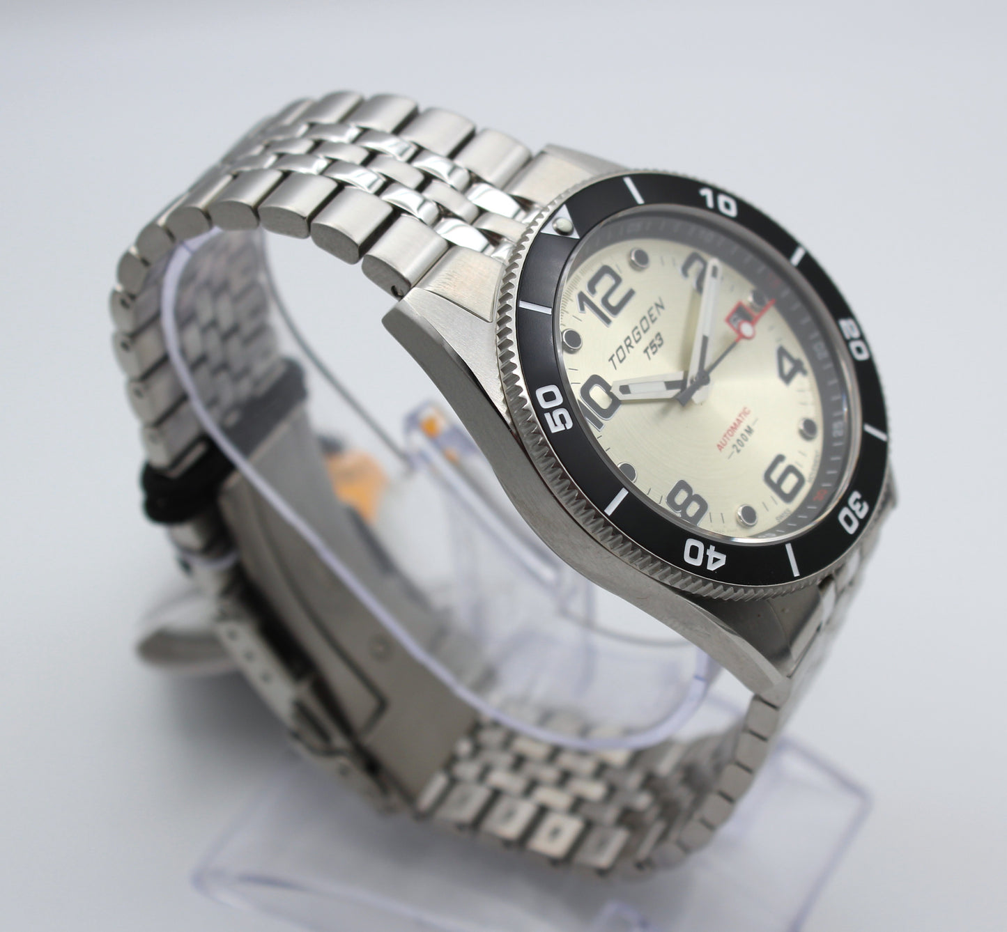 Torgoen T53 - Diver Automatico Suizo  – Swiss Automatic Cream Diver