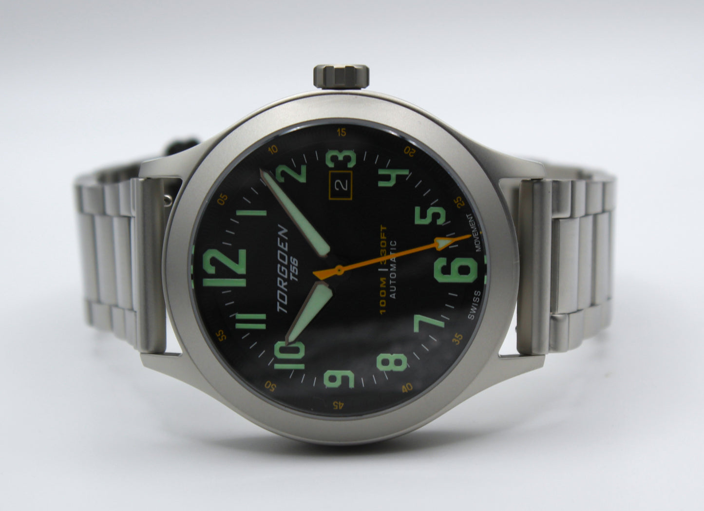 Torgoen T56 - Reloj de piloto Automatico Suizo
