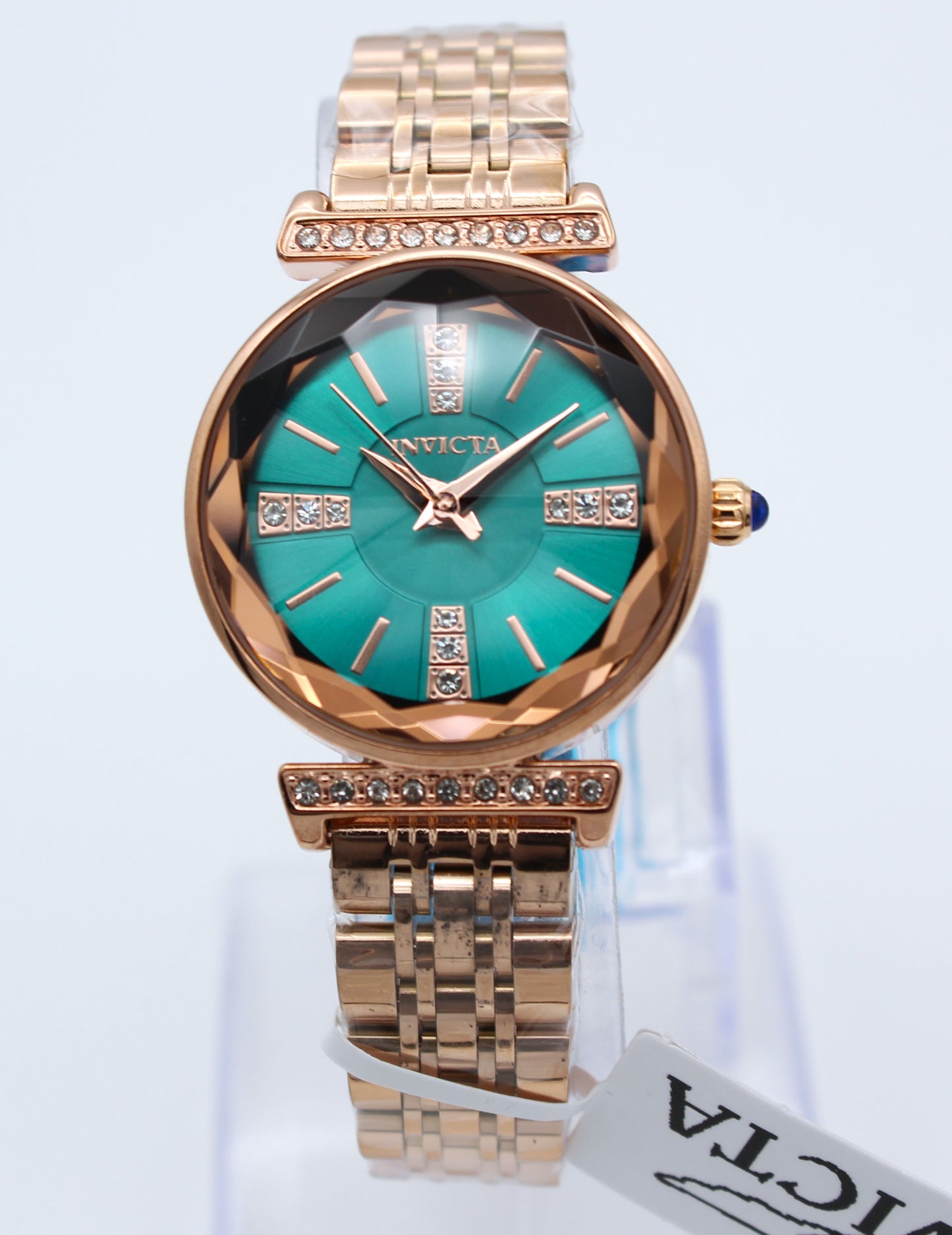 Invicta Wildflower 69418 – Elegante reloj femenino color turquesa