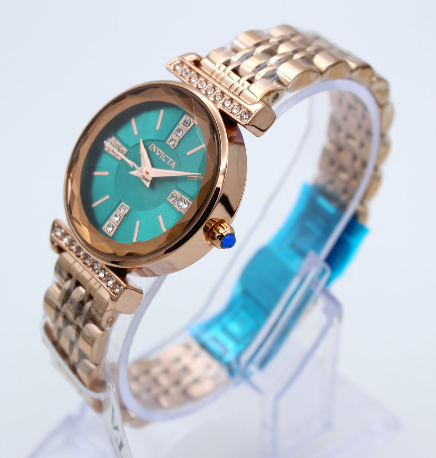 Invicta Wildflower 69418 – Elegante reloj femenino color turquesa