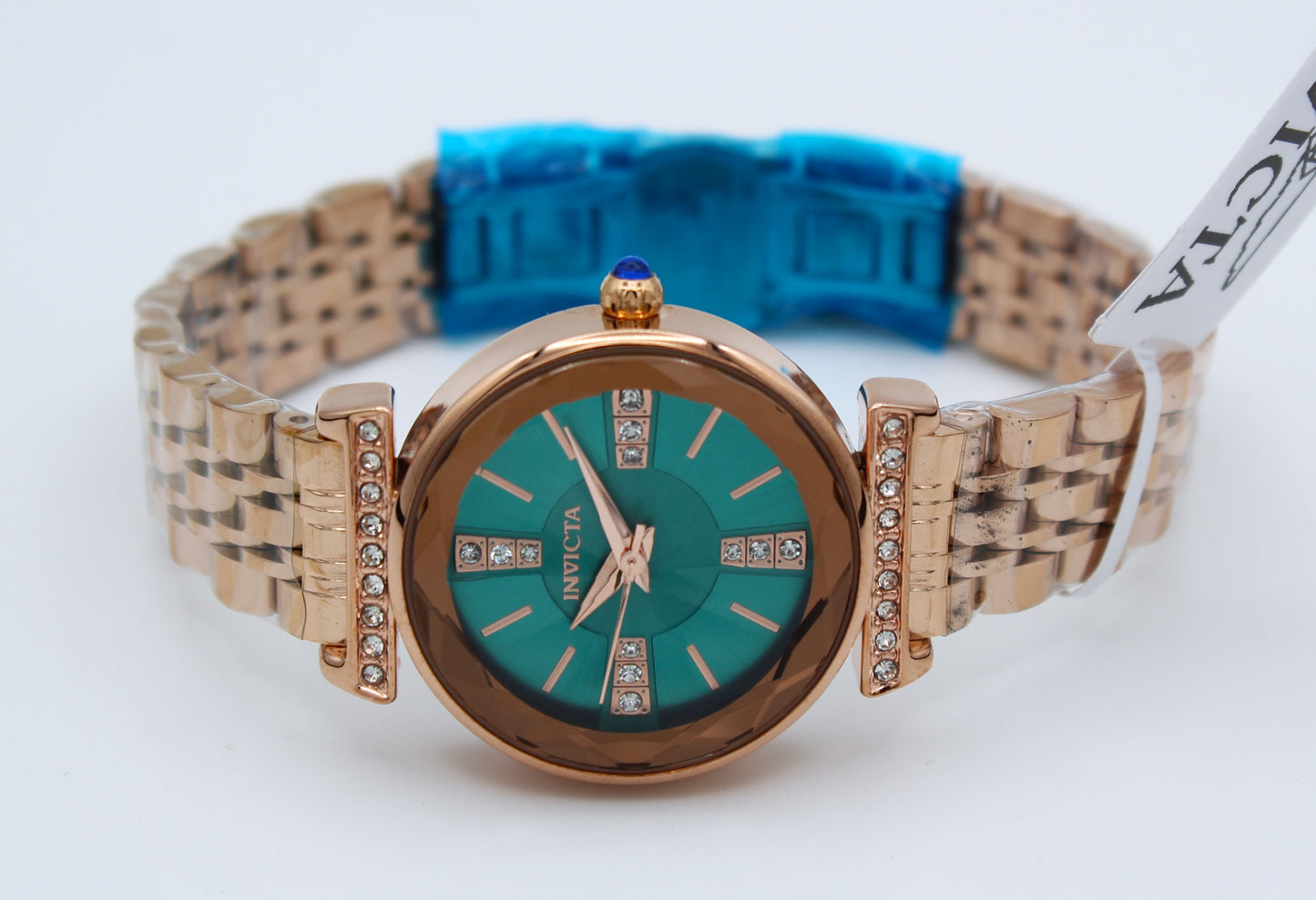 Invicta Wildflower 69418 – Elegante reloj femenino color turquesa
