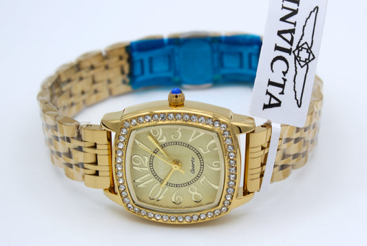 Invicta Wildflower 69355 – Elegante reloj dorado