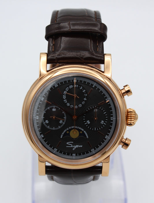 Sugess MoonPhase Master S394 – Elegante Cronografo mecánico.