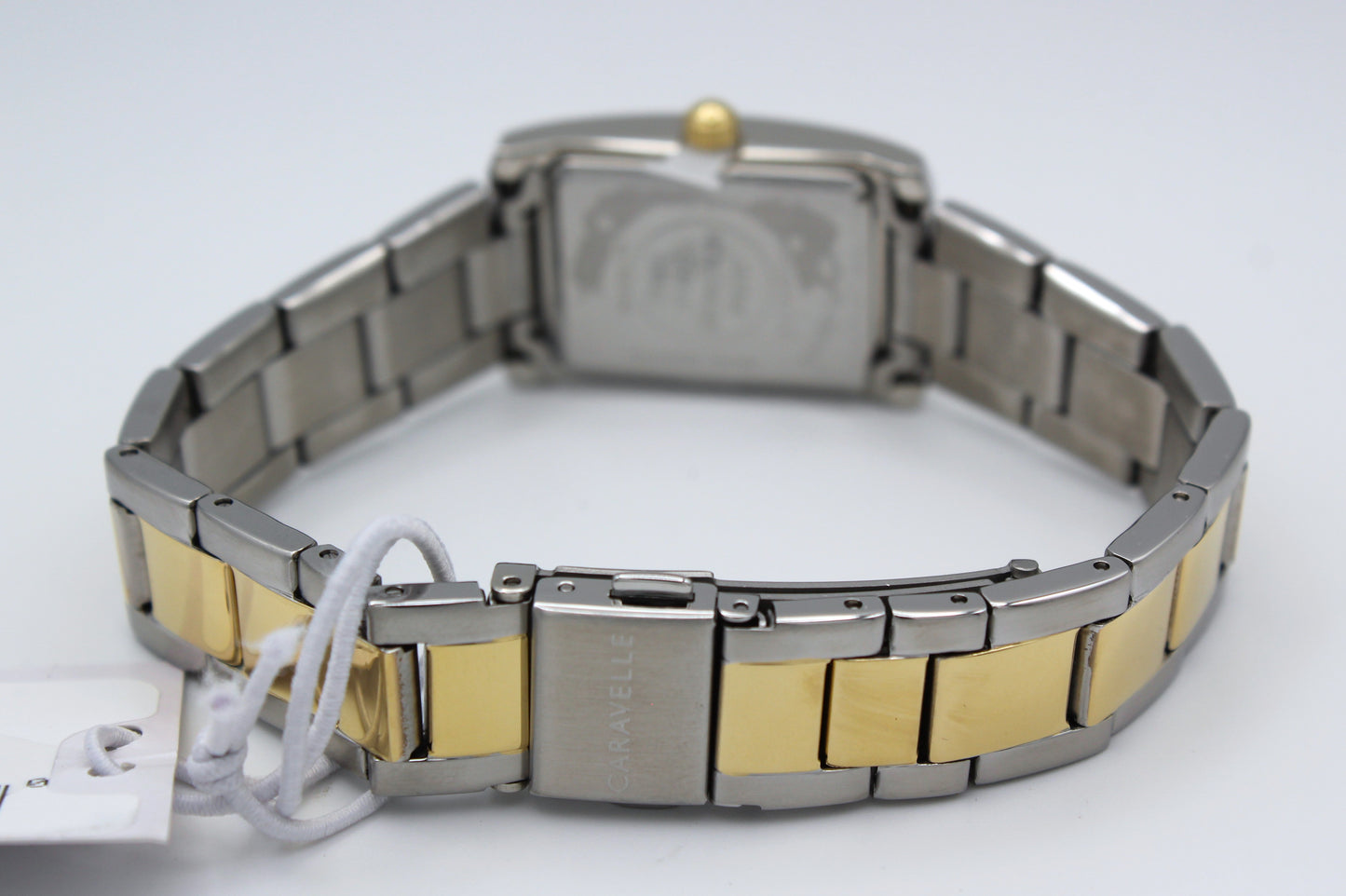 Caravelle by Bulova 45L167 – Elegante reloj tipo tank clásico femenino