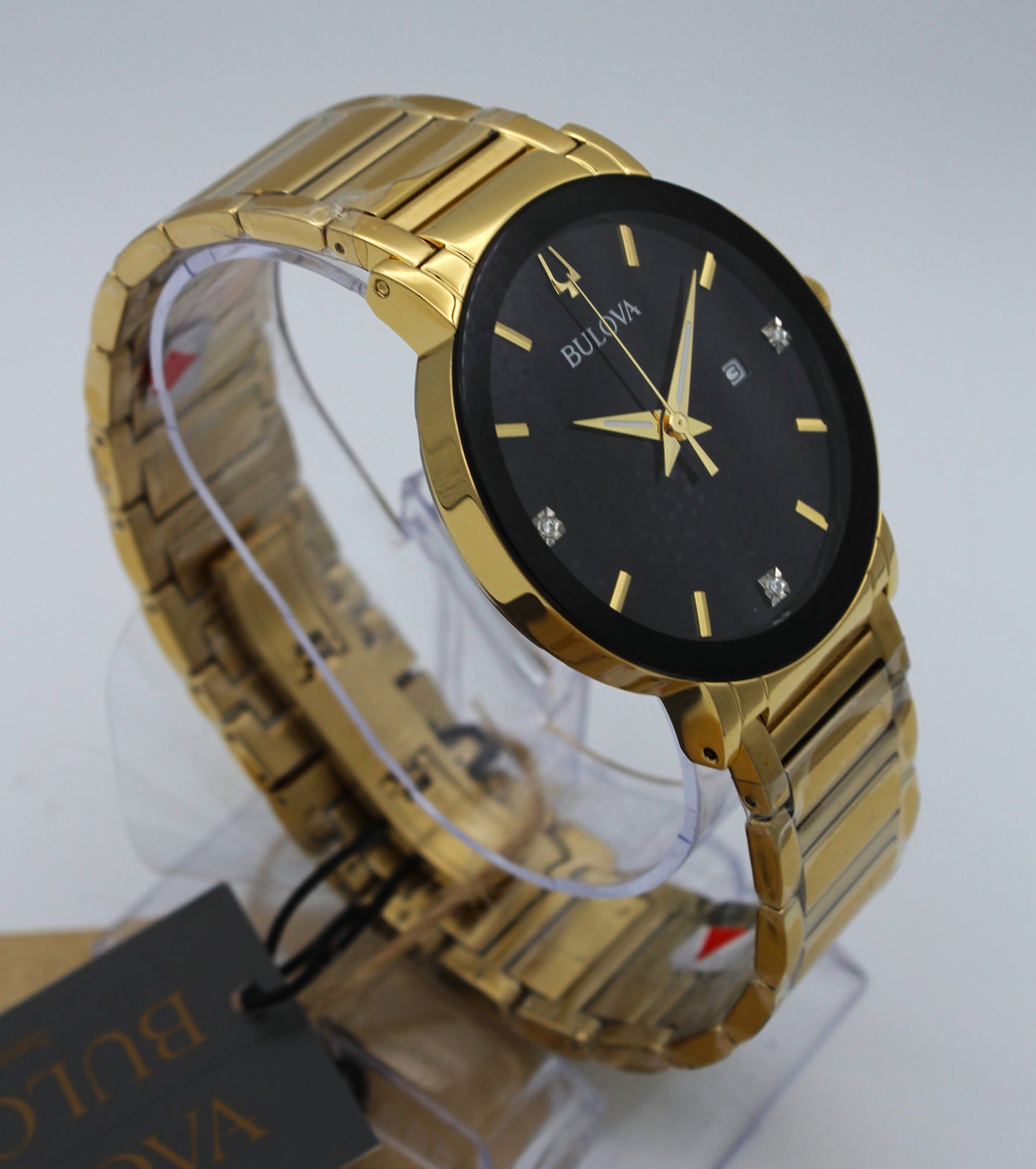 Bulova Futuro 97D116 – Moderno y elegante con cristal edge-to-edge