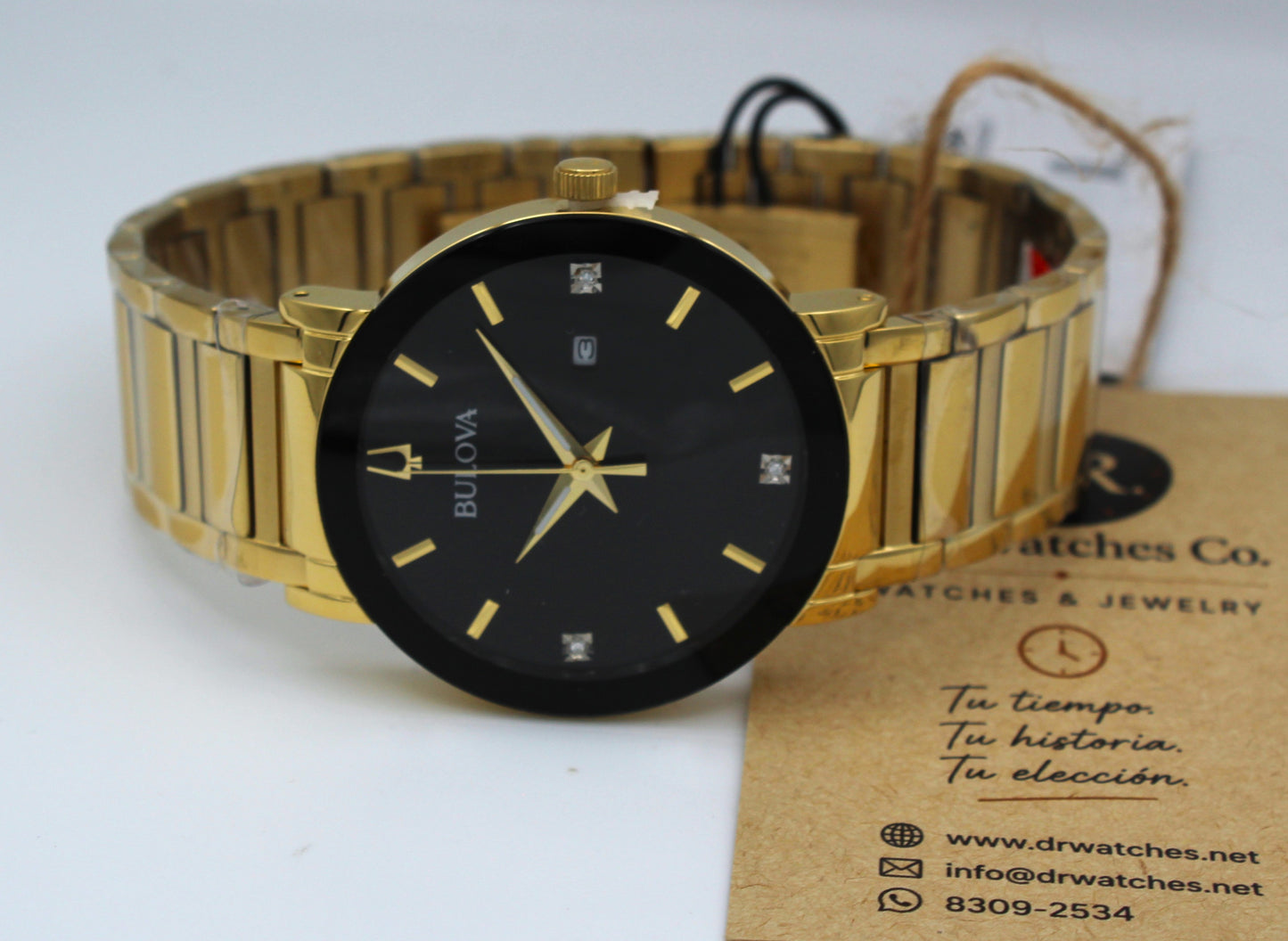 Bulova Futuro 97D116 – Moderno y elegante con cristal edge-to-edge
