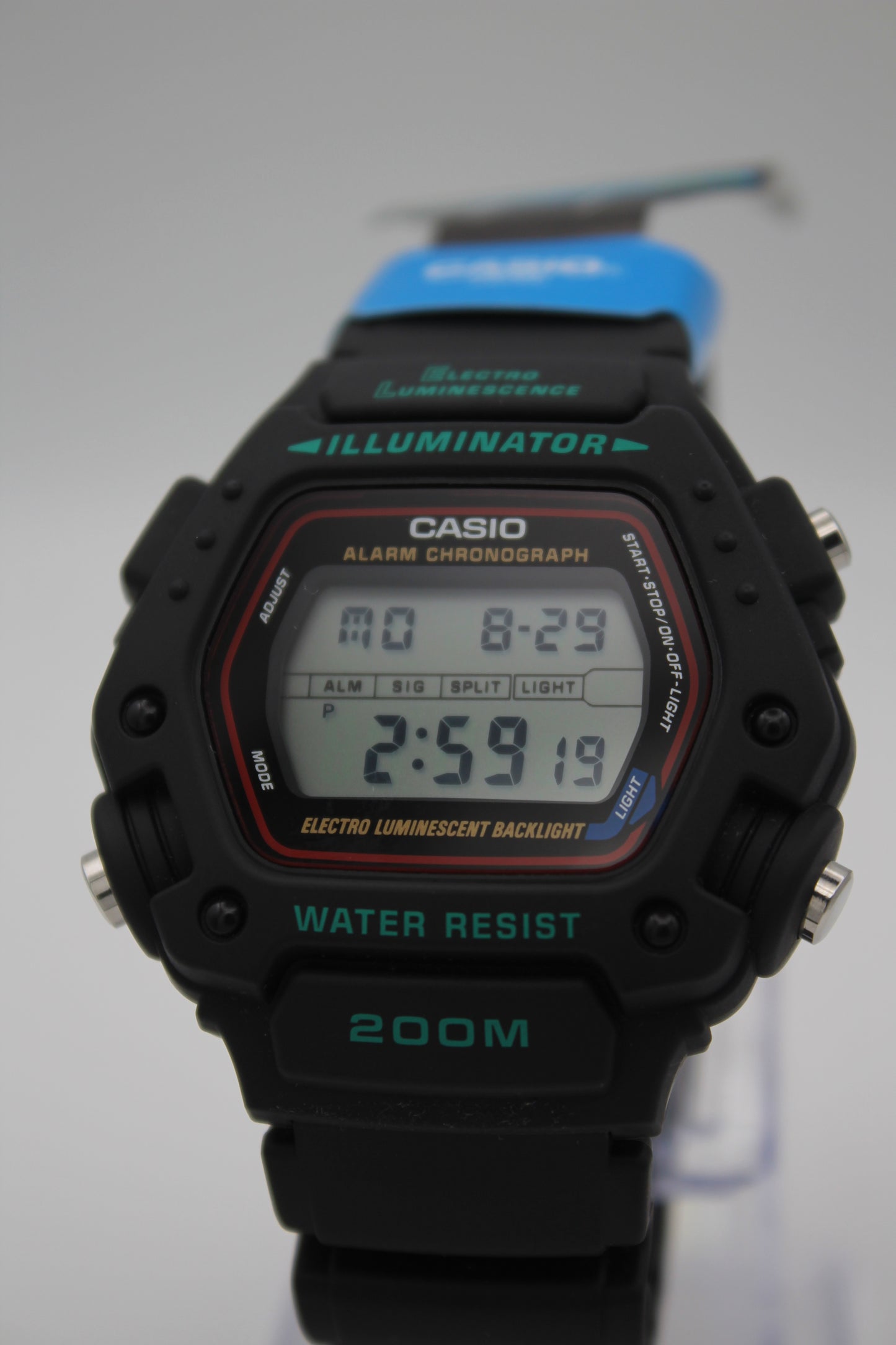 Casio DW-290-1VS – Digital deportivo y robusto